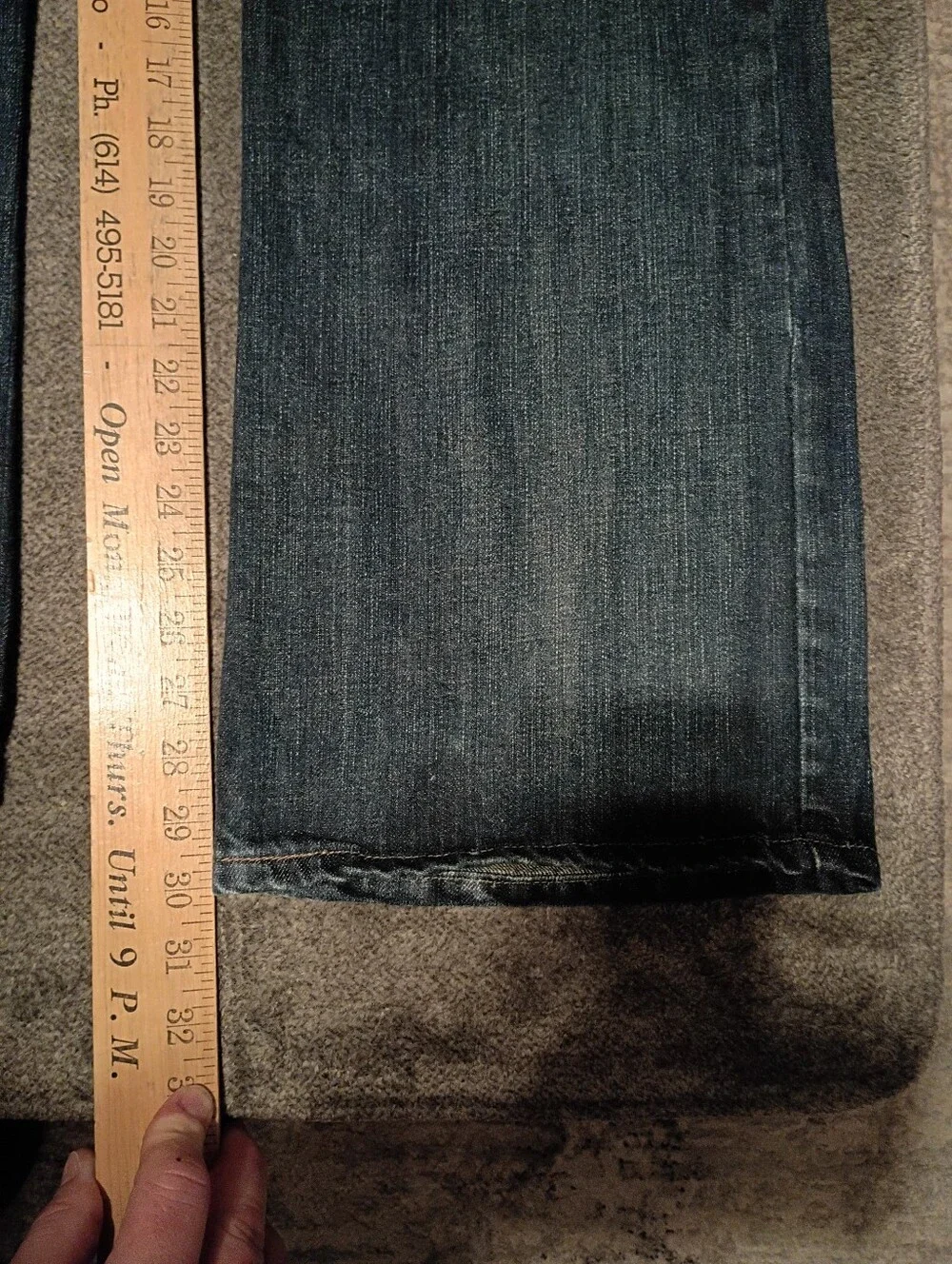 Levi's Men's Silvertab True Boot Jeans Size 34x30 Dark Wash